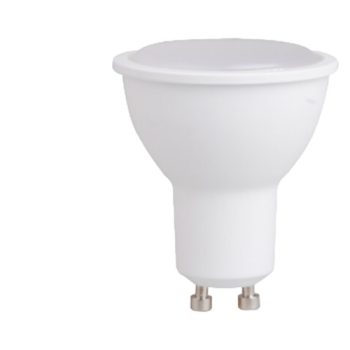   LED lámpa GU10 7 Watt SMD 560 Lm 120° opál DW Napfény fehér