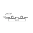 Kanlux SEIDY CT-DTL250-B/M lámpa MR16