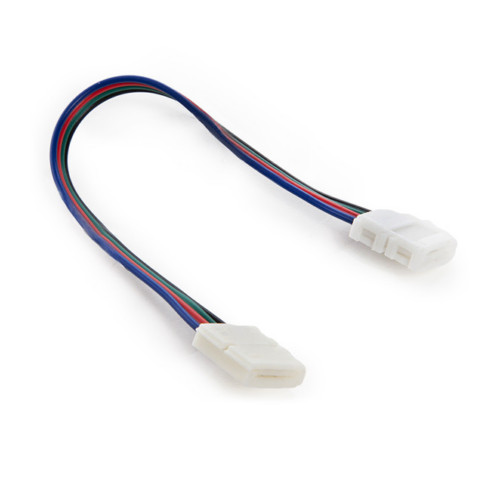 Duplatoldós RGB hosszabító 10mm 4PIN