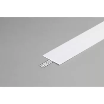   Topmet LED profil fedél  "H"  FLAT8 opál 2 méteres