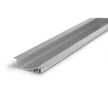 Topmet LED profil FLAT8 natur ALU 2 méteres H/UX