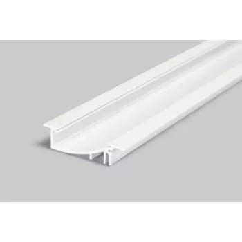 Topmet LED profil FLAT8 fehér 2 méteres H/UX