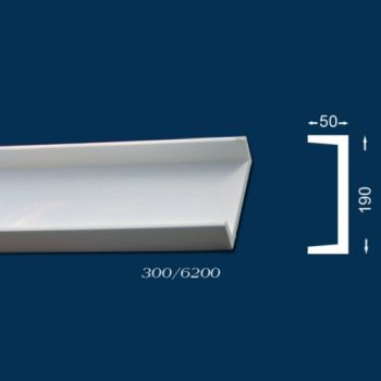 Polisztirol stukkó világítástechnika Kecskemét 300