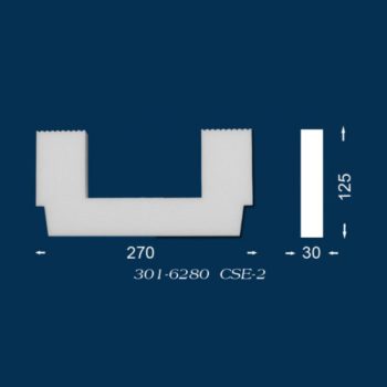   Polisztirol stukkó spot lámpa világításhoz csatlakozó elem 2 Miskolc 301