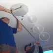 Polisztirol stukkó világítástechnika csatlakozó elem Ladánybene 320 L