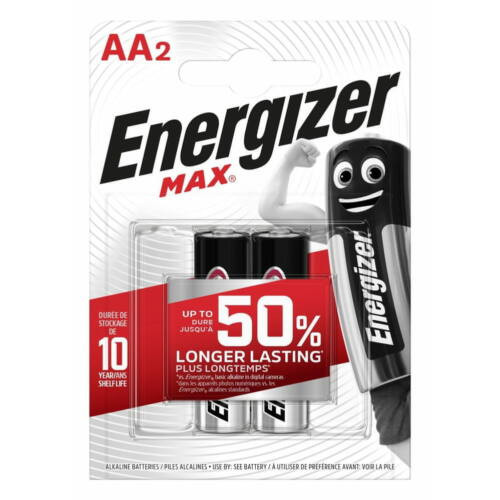 Energizer Max Alkáli Mikro Elem AAA Csomag tartalma: 2 db