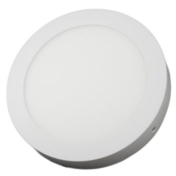 Mini LED panel 24 Watt kerek, falon kívüli Napfény fehér