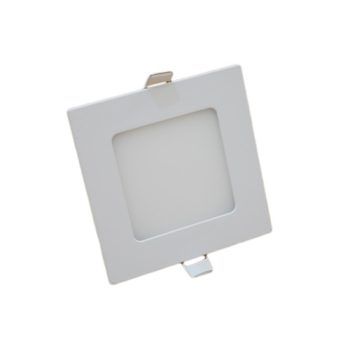   Mini LED panel 6 Watt négyzet, süllyeszthető Napfény fehér