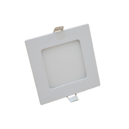 Mini LED panel 6 Watt négyzet, süllyeszthető Napfény fehér