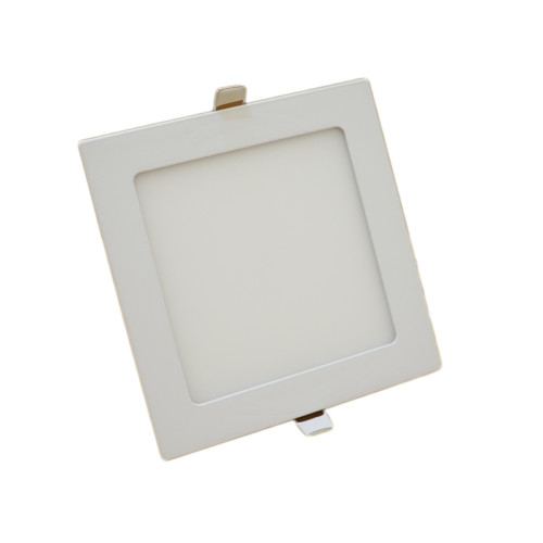 Mini LED panel 12 Watt négyzet alakú, süllyeszthető Napfény fehér