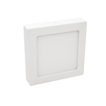   Mini LED panel 12 Watt négyzet alakú, falon kívüli Napfény fehér