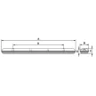 STAR LED-236 IP65 54W 7200lm 4000K VI lámpatest
