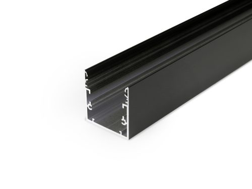 Topmet LED profil PHIL53 falon kívüli fekete C10