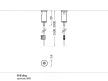 Topmet SLING SKB 1500 chrome függesztő 1db