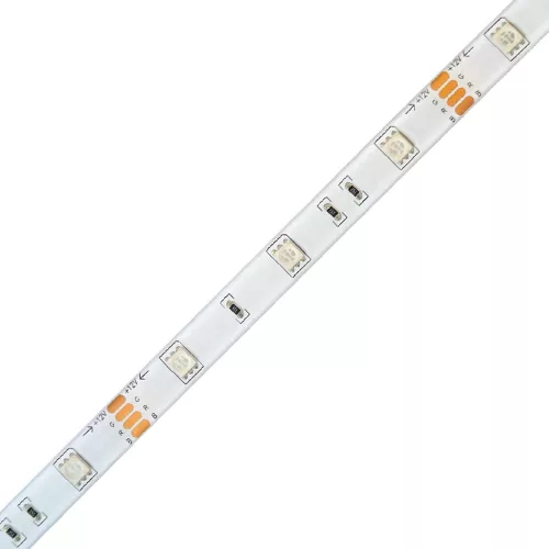 LED szalag kültéri 12V, 7,2W, 30LED, RGB színváltós