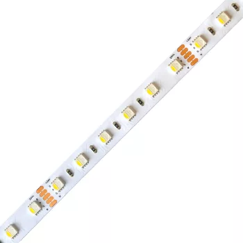 LED szalag beltéri 24V, 17W, 60LED, RGBW- Napfény fehér
