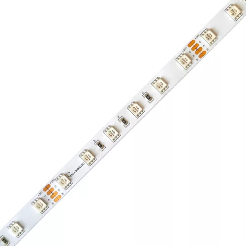 LED szalag beltéri 24V, 14,4W, 60LED, RGB színváltós