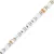 LED szalag beltéri 24V, 14,4W, 60LED, RGB színváltós