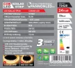 LED Szalag beltéri 24V, 18 Watt, 12 mm COB/600 LED, ~1620 Lumen, 4000-4500K (napfény fehér)