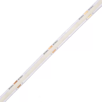   SOB LED Szalag 24V, 4W, 400 lumen, Meleg fehér, 2700K, 8 mm, 252 LED, 90 CRI