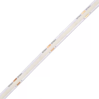   SOB LED Szalag 24V/24W/2400 lumen/Hideg fehér/6000K/10 mm/304 LED/90 CRI