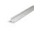 Topmet LED profil CORNER10 eloxált 2 méteres BC/UX
