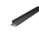 Topmet LED profil CORNER10 fekete 2 méteres BC/UX