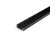 Topmet LED profil WIDE24 fekete 2 méteres G/W