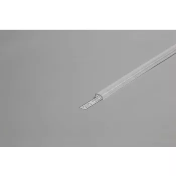  Topmet LED profil fedél  "I" PEN8 klikk víztiszta