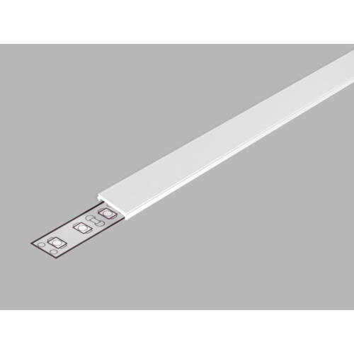 Topmet LED profil fedél  "C2" klikk opál 2 méteres
