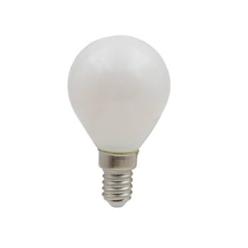   E14 4Watt Opál Filament CRI96 G45 gömb 300° 350 Lm WW Meleg fehér