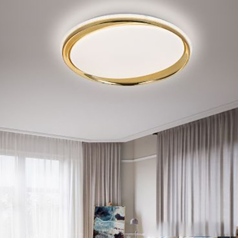 UNIVERSO mennyezeti lámpa 60w 3680lm CCT 490×80mm arany