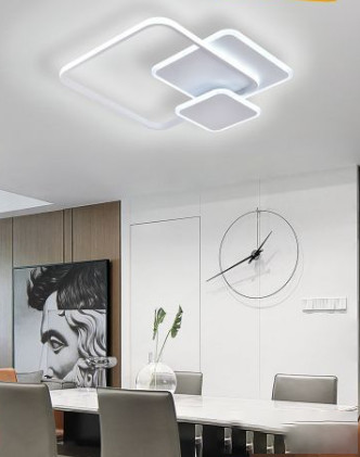 UNIVERSO Mennyezeti lámpa 48w 3840lm 6500k 520x500mm fehér