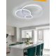 UNIVERSO Mennyezeti lámpa 37w 2960lm 6500k 550x430mm fehér