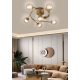 UNIVERSO Mennyezeti lámpa 6xG9 IP20 760x660mm arany