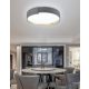 UNIVERSO Mennyezeti lámpa 46w 3680lm 6500k 495x100mm szürke/arany