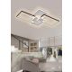 UNIVERSO Mennyezeti lámpa 83w 6640lm CCT 1100x700mm fehér/fekete