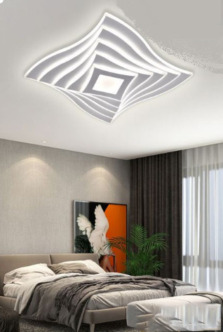 UNIVERSO Mennyezeti lámpa 75w 6000lm CCT 470x470x80mm fehér