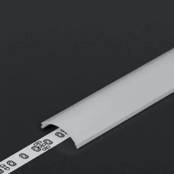 LED profil fedél "D1" klikk opál 2 méteres