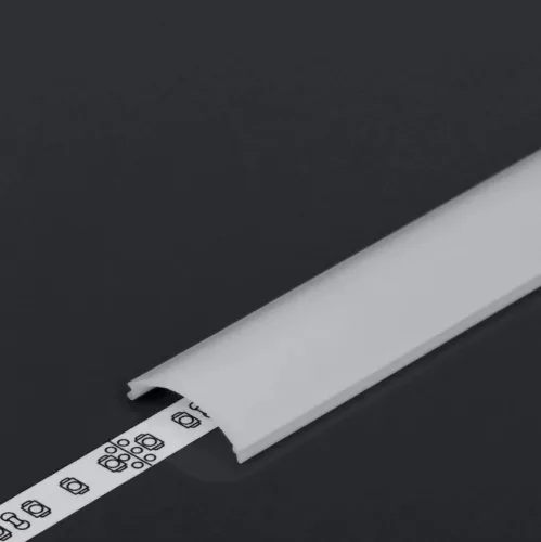 LED profil fedél "D1" klikk opál 2 méteres