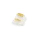 COB LED Szalag átlátszó betápcsatlakozó 10mm 3pin szalag+vezeték