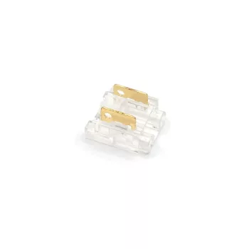   COB LED Szalag átlátszó betápcsatlakozó 8 mm 2 pin szalag+vezeték