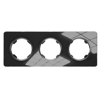 ELDLUX ELDELIZ hármas üveg keret fekete