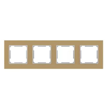ELDLUX ELDIRA négyes üveg keret arany