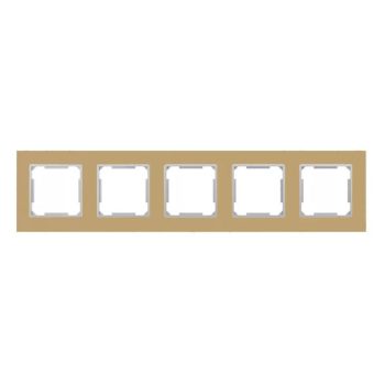 ELDLUX ELDIRA ötös üveg keret arany