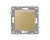 ELDLUX ELDGROUND nyomókapcsoló (101N) arany csavaros