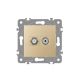 ELDLUX ELDGROUND SAT + TV aljzat (13db) arany
