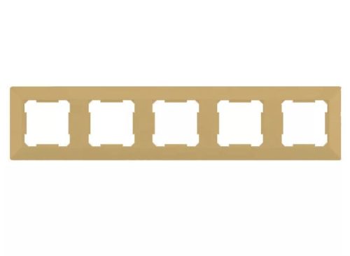 ELDLUX ELDGROUND ötös műanyag keret arany