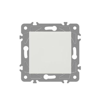 ELDLUX ELDGROUND egypólusú kapcsoló (101) fehér rugós