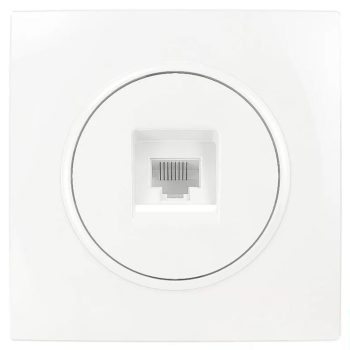 ELDLUX ELDELIN RJ45 Cat.5e UTP aljzat fehér